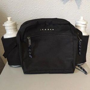 Ingear waist bag with 2 water bottles
